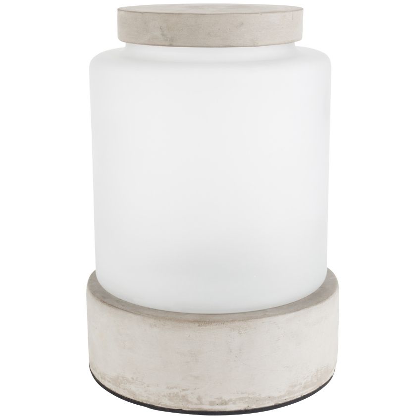 Béžová betonová váza ZUIVER REINA M