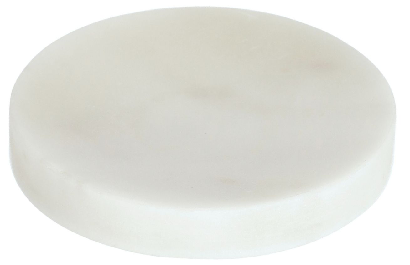 Bílá mramorová miska na mýdlo LaForma Elenei