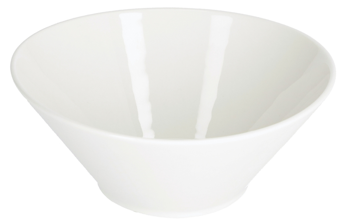Bílá oválná porcelánová miska LaForma Pierina Ø 16 cm
