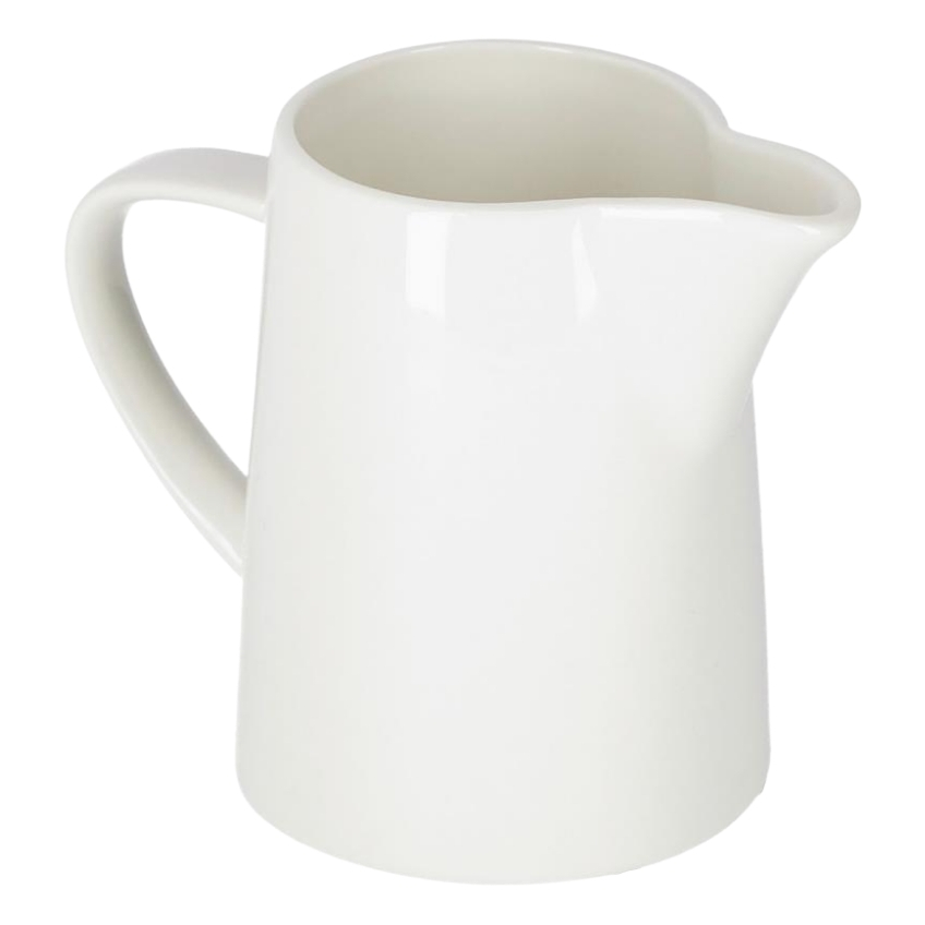 Bílý porcelánový džbán na mléko LaForma Pierina