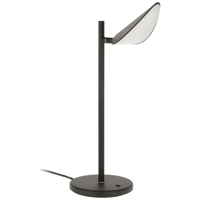Černá kovová stolní lampa LaForma Veleira