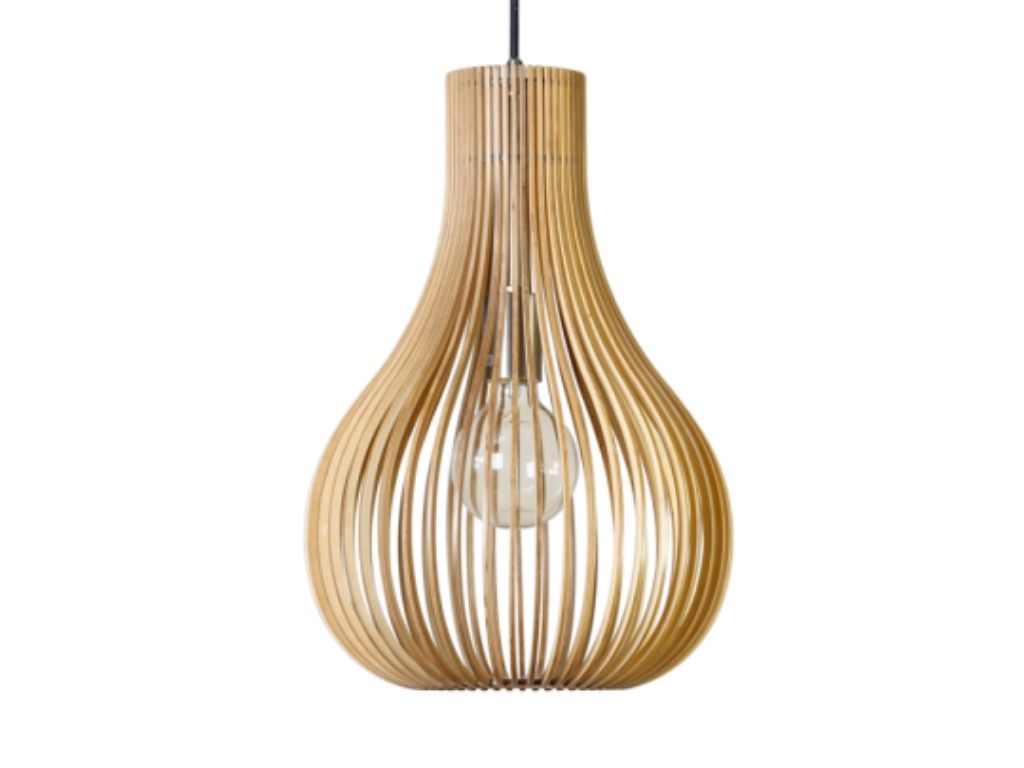 Claro Dřevěné závěsné svítidlo Futura