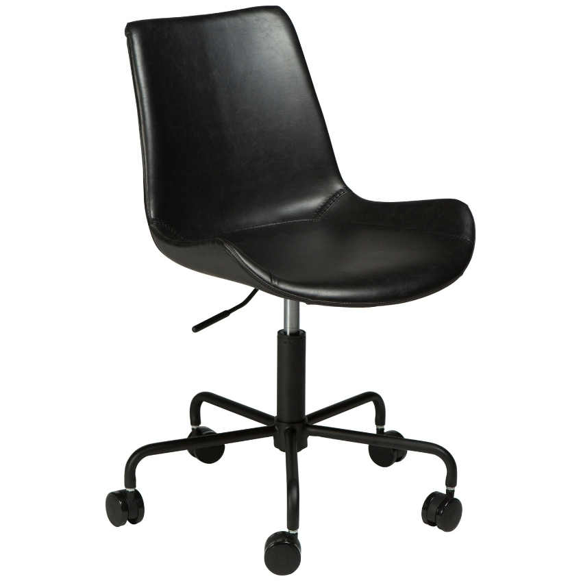 DAN-FORM Černá koženková konferenční židle DanForm Hype