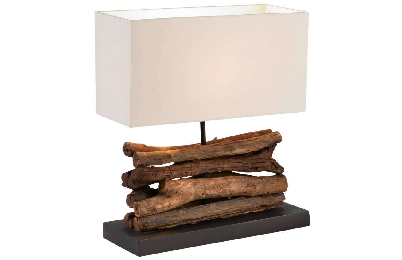 Dřevěná stolní lampa LaForma Iahas