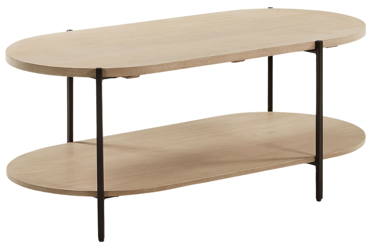 Dřevěný konferenční stolek LaForma Palmia 110 x 55 cm