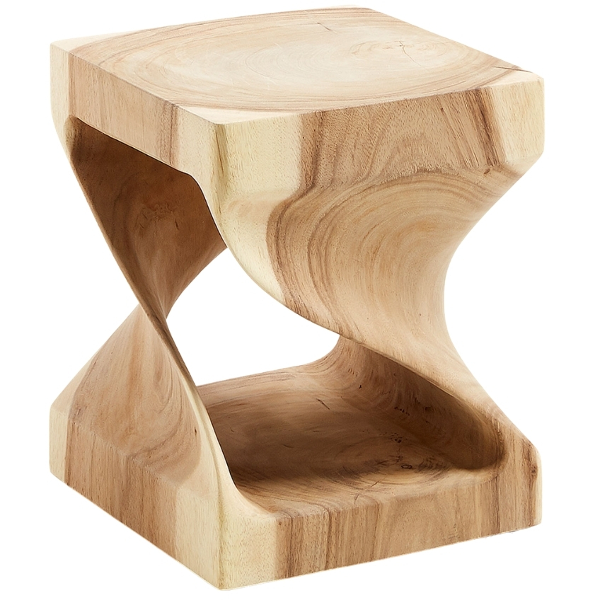 Dřevěný odkládací stolek LaForma Hakon I. 30 x 30 cm