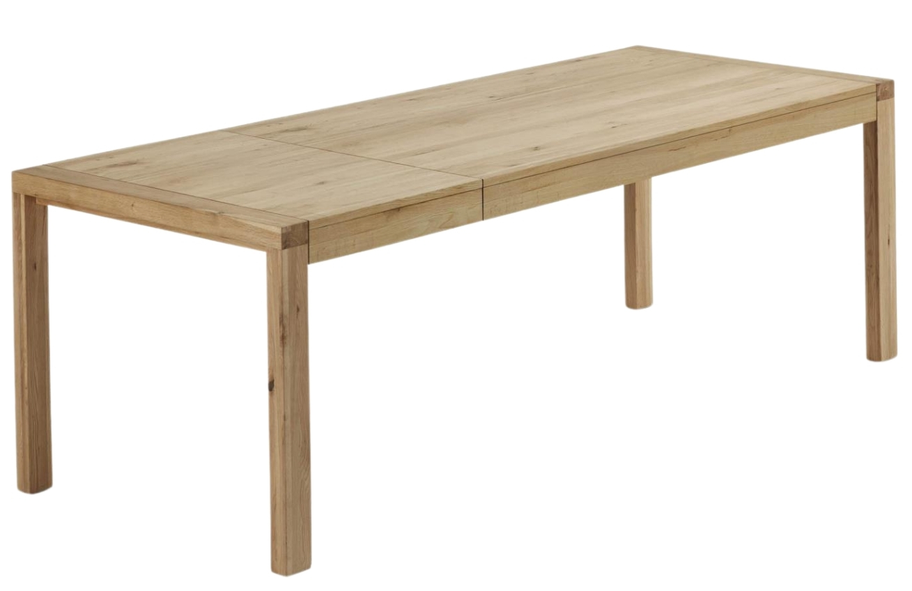 Dubový dřevěný rozkládací jídelní stůl LaForma Vivy 200/280 x 100 cm