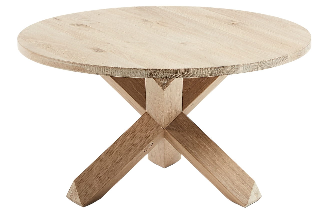 Dubový kulatý konferenční stolek LaForma Nori 65 cm