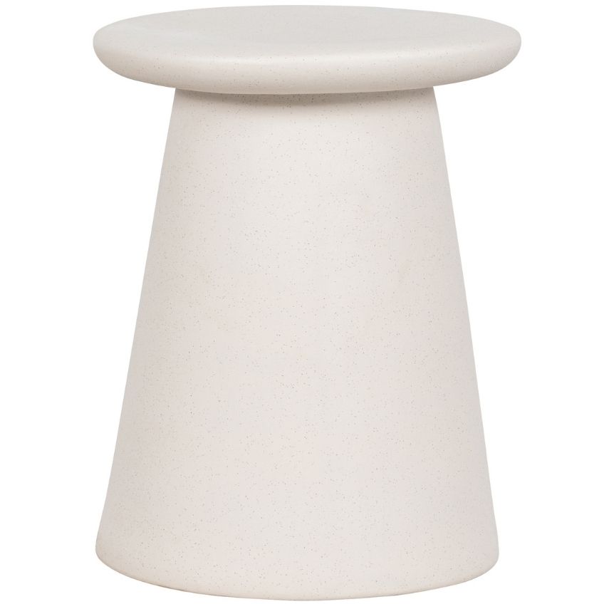 Hoorns Bílá keramická stolička Baileen 45 cm