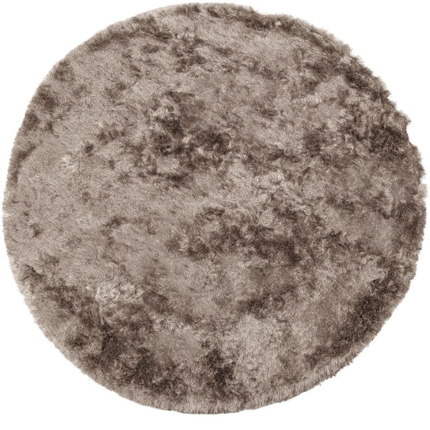 Hoorns Nugátově hnědý koberec Candy 200 cm