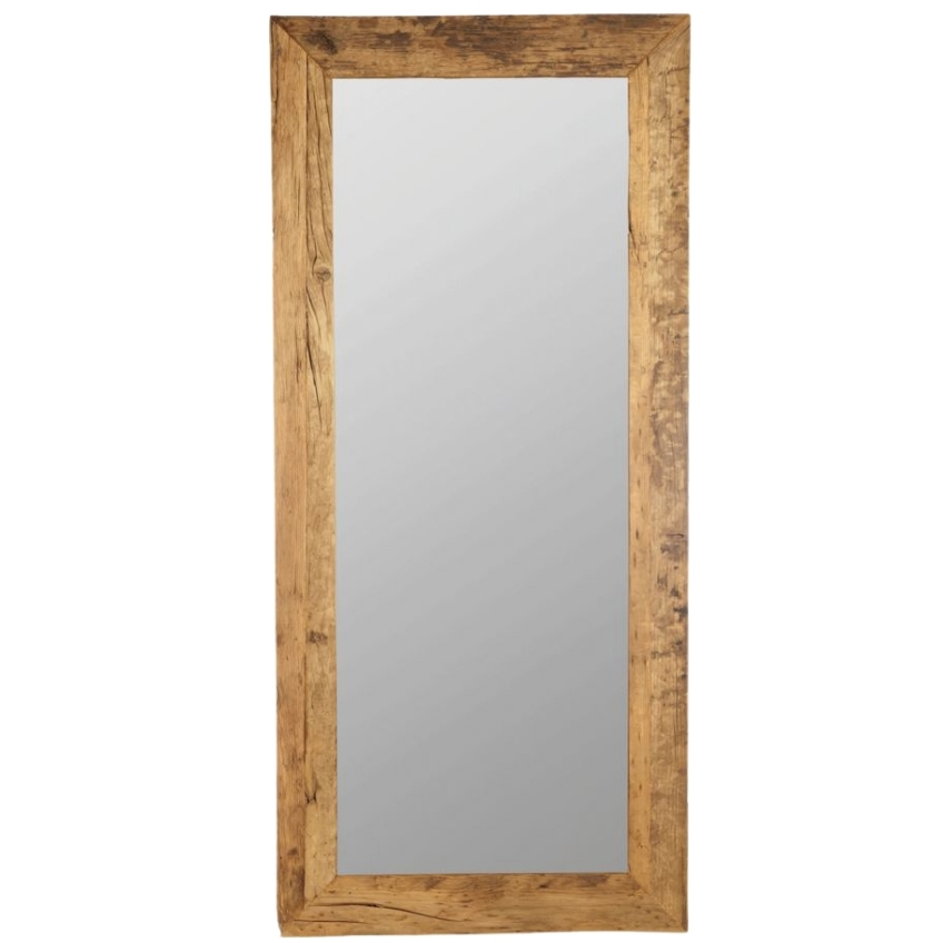 House Doctor Dřevěné závěsné zrcadlo Annie 210 cm