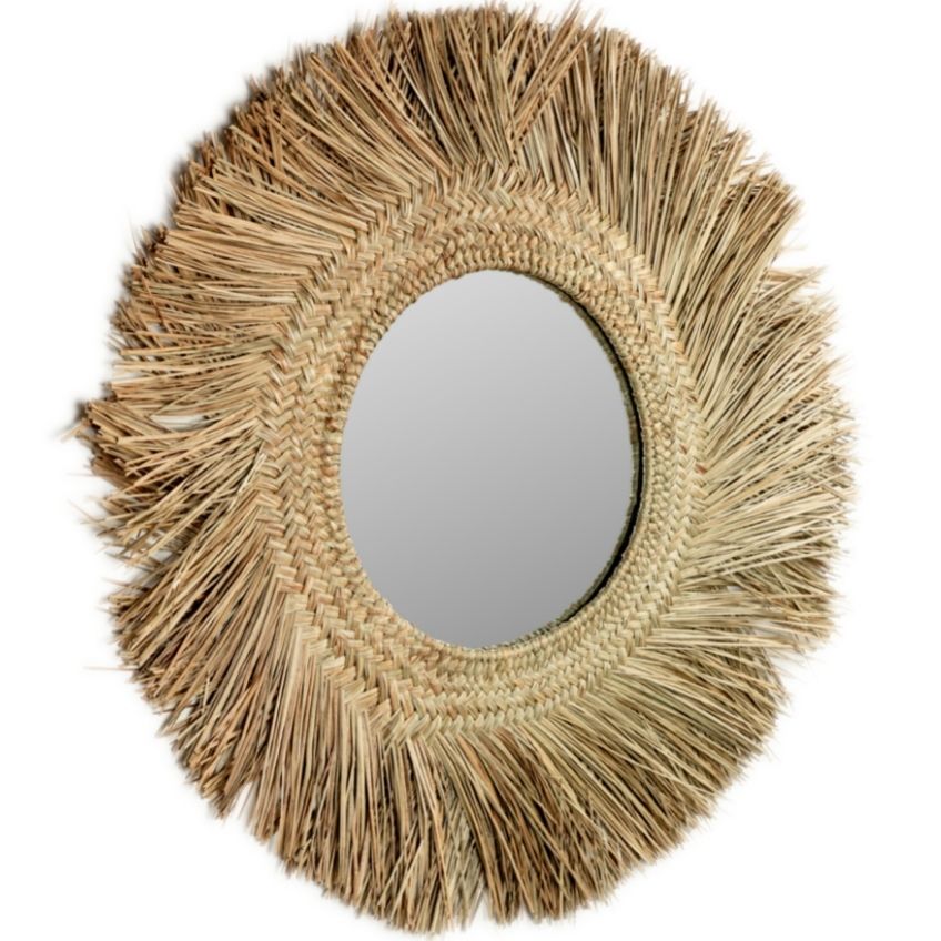 Kulaté závěsné zrcadlo LaForma Rumer 72 cm
