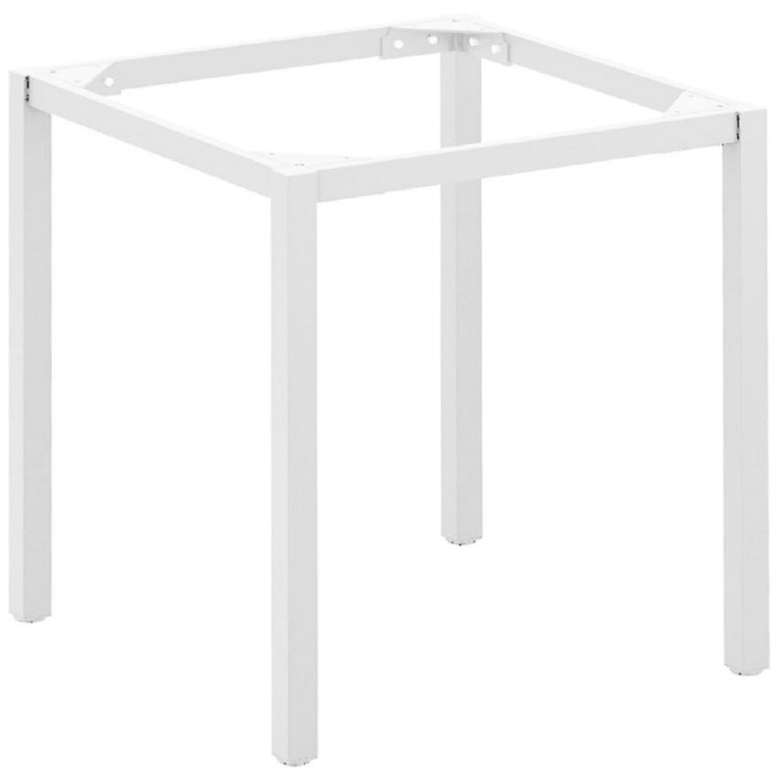 LIFE BASE Bílá stolová podnož EASY 80x80 cm