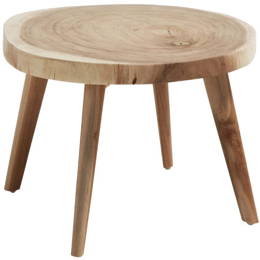 Masivní dřevěný konferenční stolek LaForma Creswell 65 cm