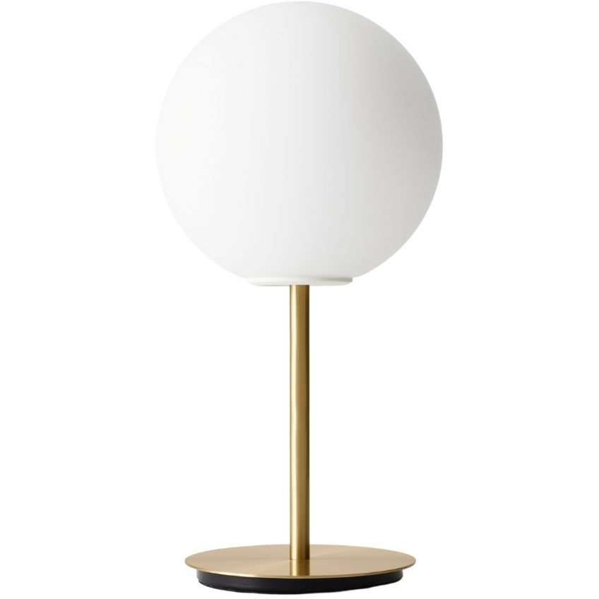 Matně opálově bílá skleněná stolní lampa MENU TR 41 cm
