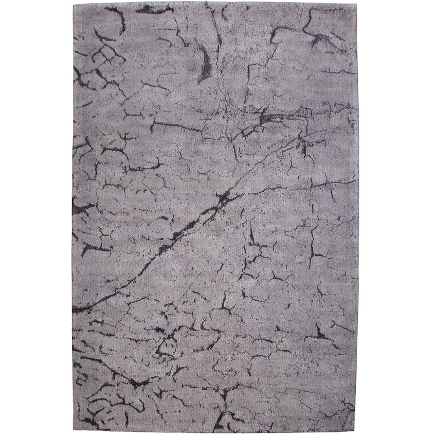 Moebel Living Šedý bavlněný koberec Charlize 240 x 160 cm