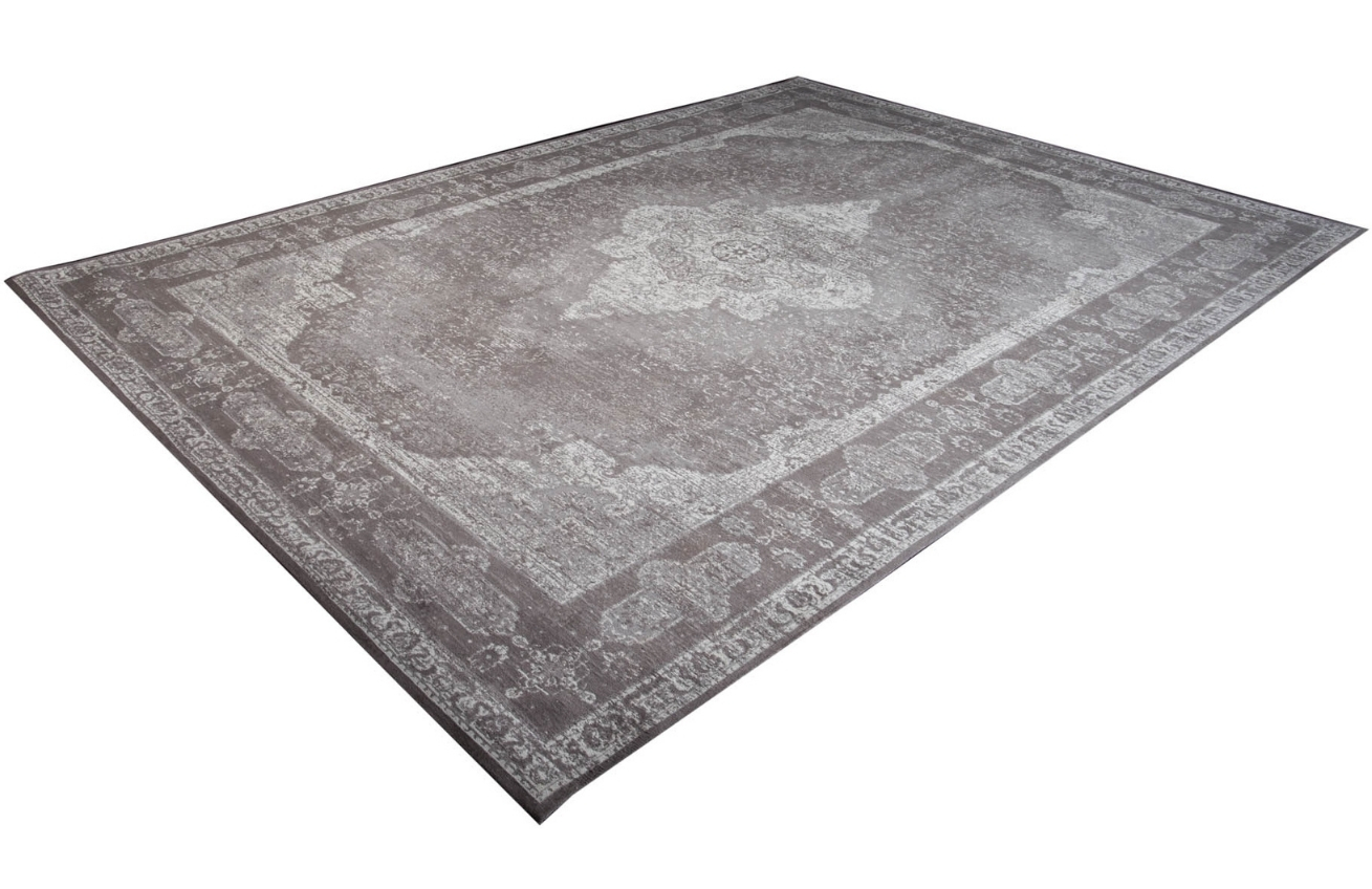 Moebel Living Šedý koberec s orientálními vzory Purete 350x240cm
