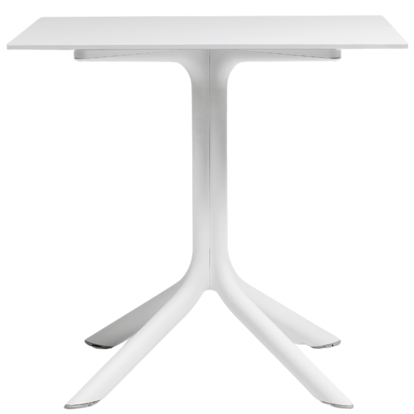 NARDI Bílý stolek Clip 80 cm