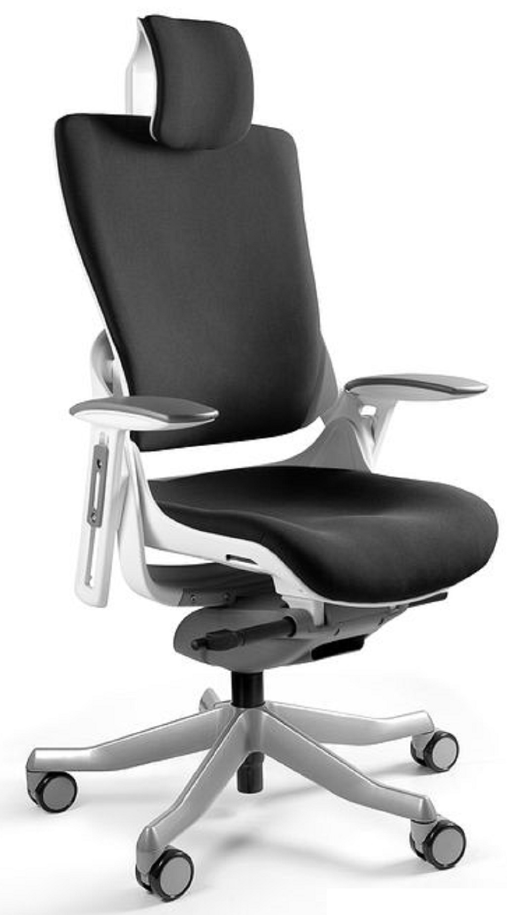 OfficeLab Černá látková kancelářská židle Master E02