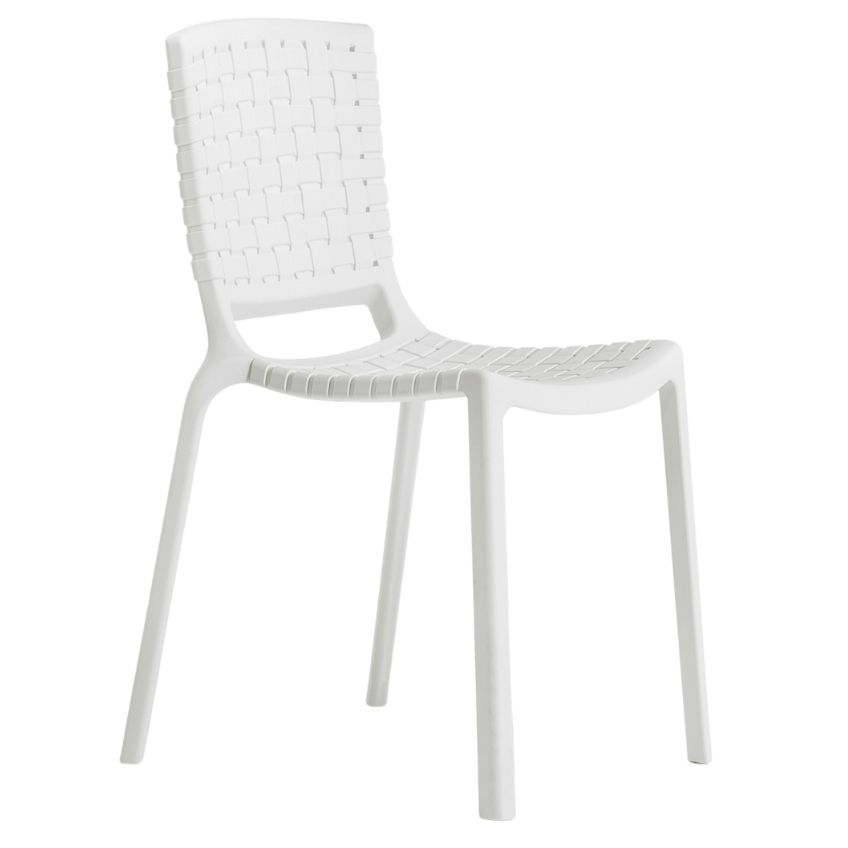 Pedrali Bílá plastová židle Tatami 305