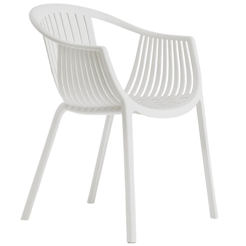 Pedrali Bílá plastová židle Tatami 306