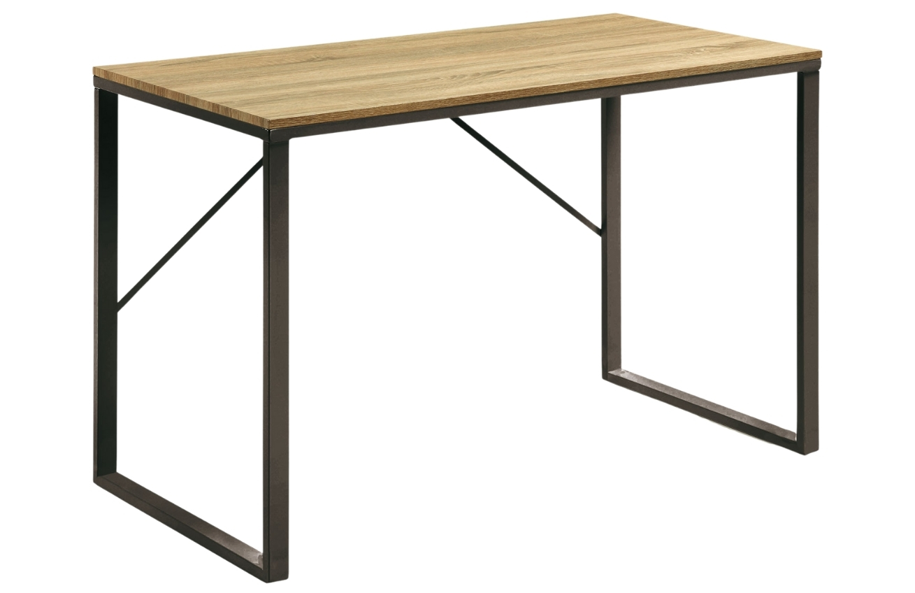 Přírodní dřevěný pracovní stůl LaForma Talbot 120 x 60 cm