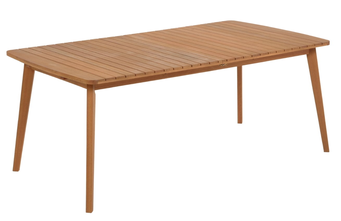 Přírodní dřevěný rozkládací stůl LaForma Hanzel 183-240 cm