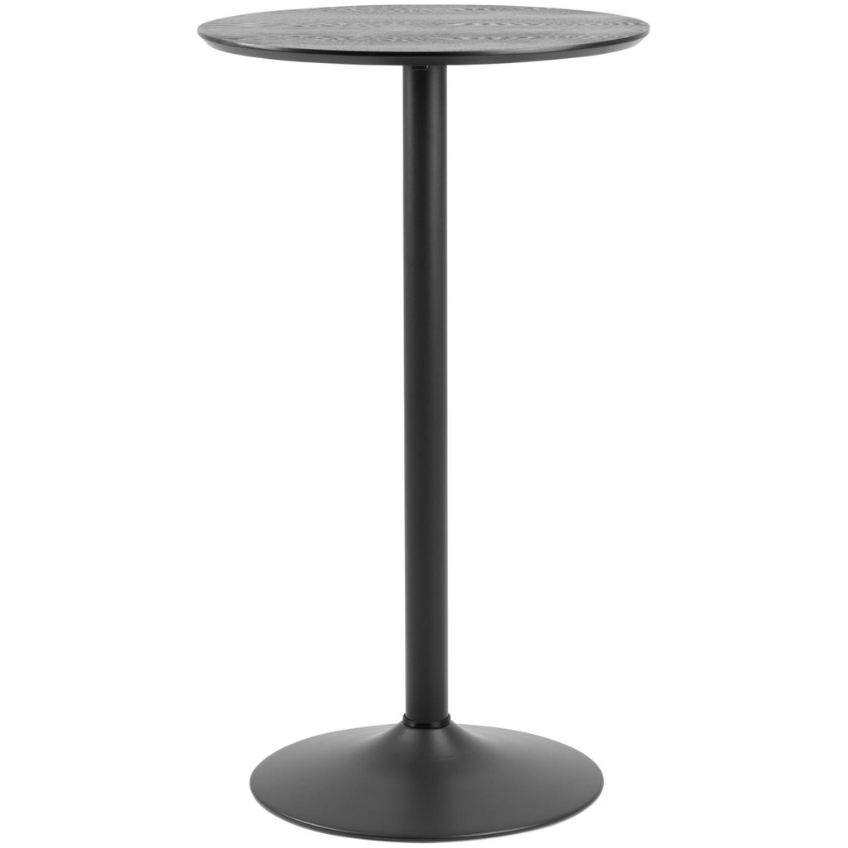 SCANDI Černý barový stůl Kreon 60 cm