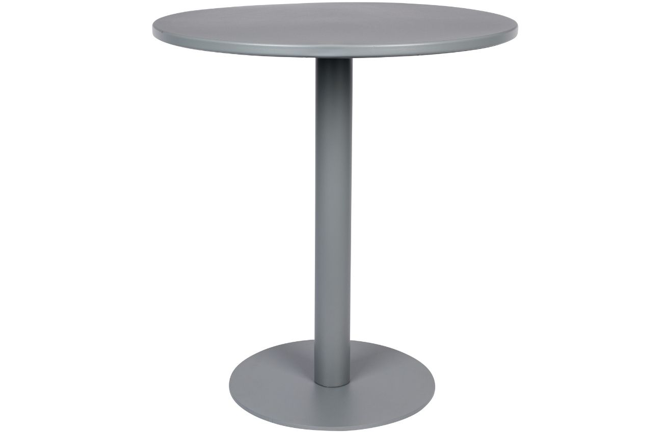 Šedý bistro stůl ZUIVER METSU 76 cm