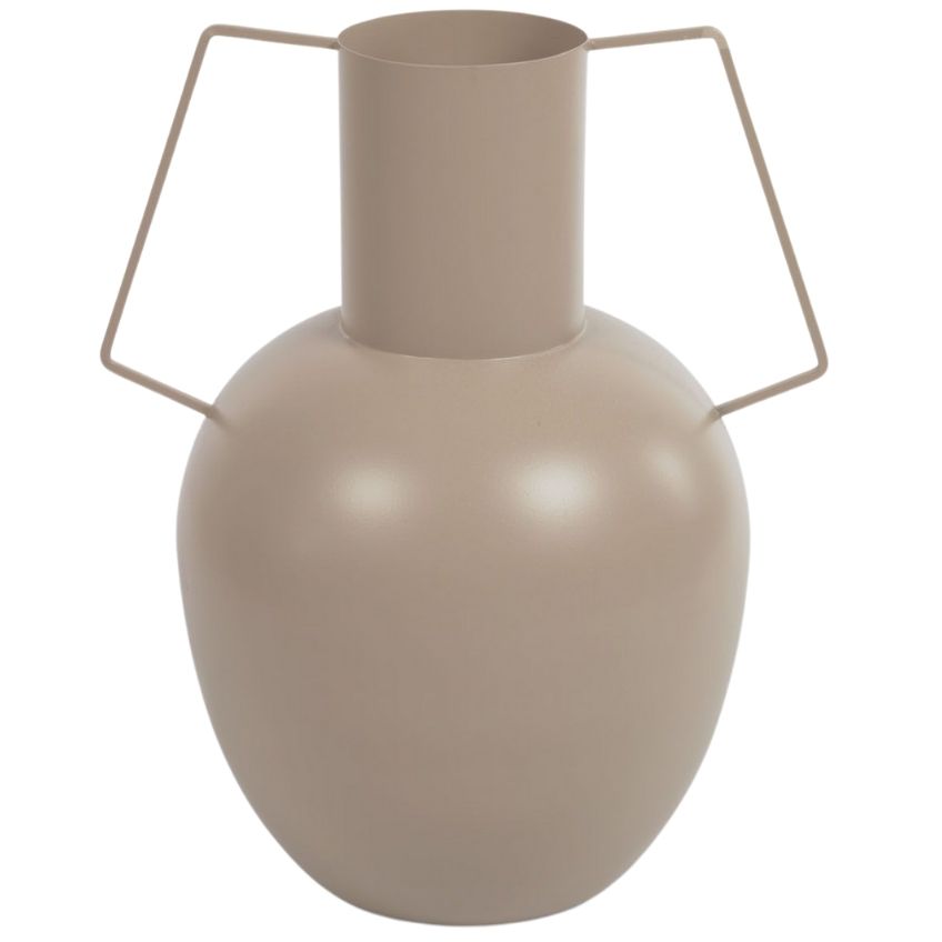 Světle hnědá kovová váza LaForma Bellabel 38 cm
