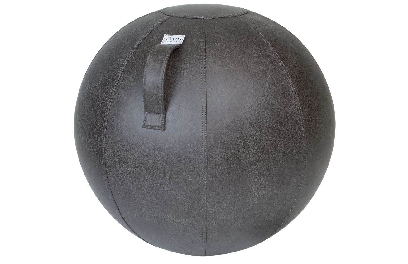 Tmavě šedý sedací / gymnastický míč VLUV VEEL Ø 65 cm