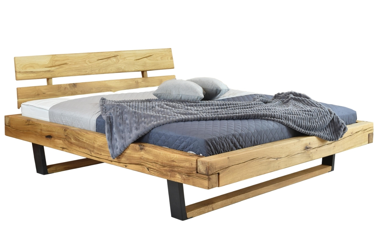 Woody Masivní dubová postel Luna 180 x 200 cm