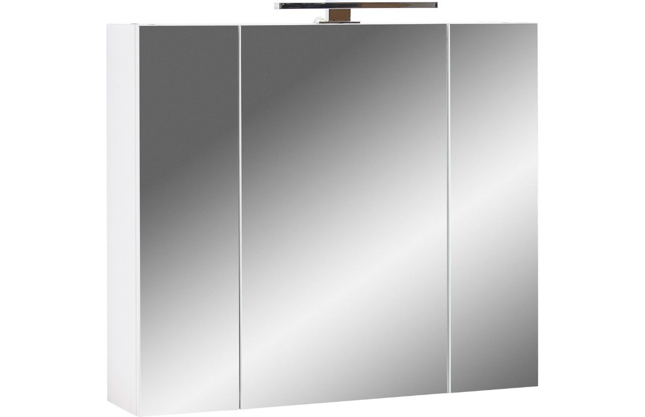 Závěsné koupelnové zrcadlo Germania Pescara 2754-84 76 x 71 cm s úložným prostorem