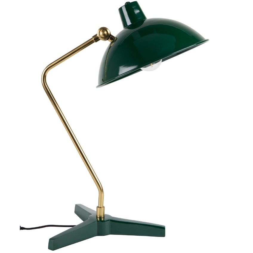 Zelená stolní lampa DUTCHBONE Devi