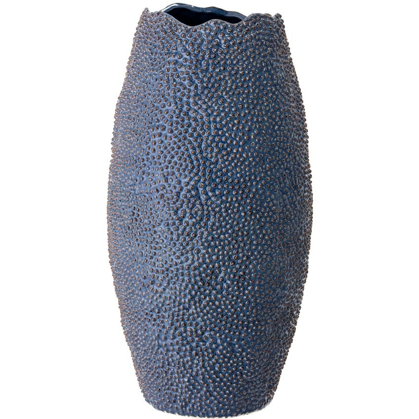 Modrá keramická váza Bloomingville Vase 25 cm