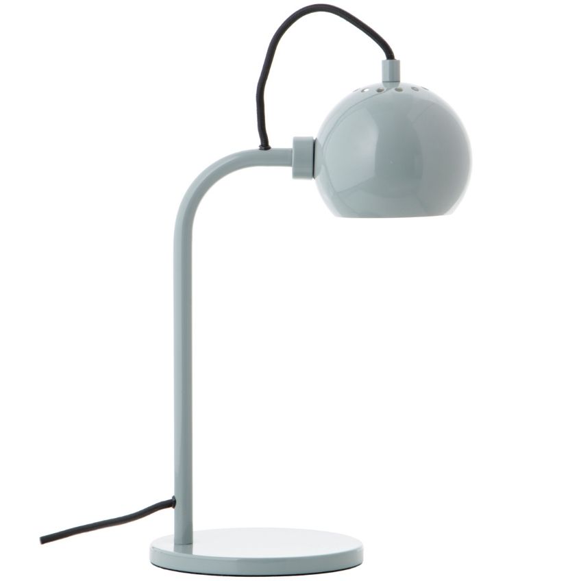 Zelená lesklá kovová stolní lampa Frandsen Ball