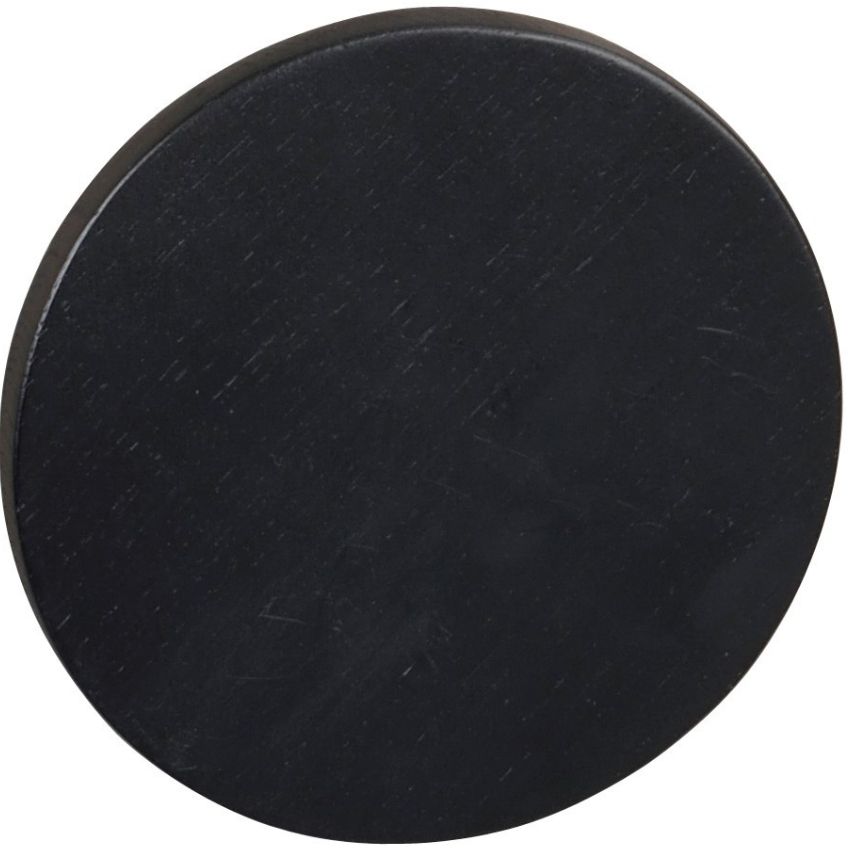 Černý dubový nástěnný věšák ROWICO MILFORD 12 cm