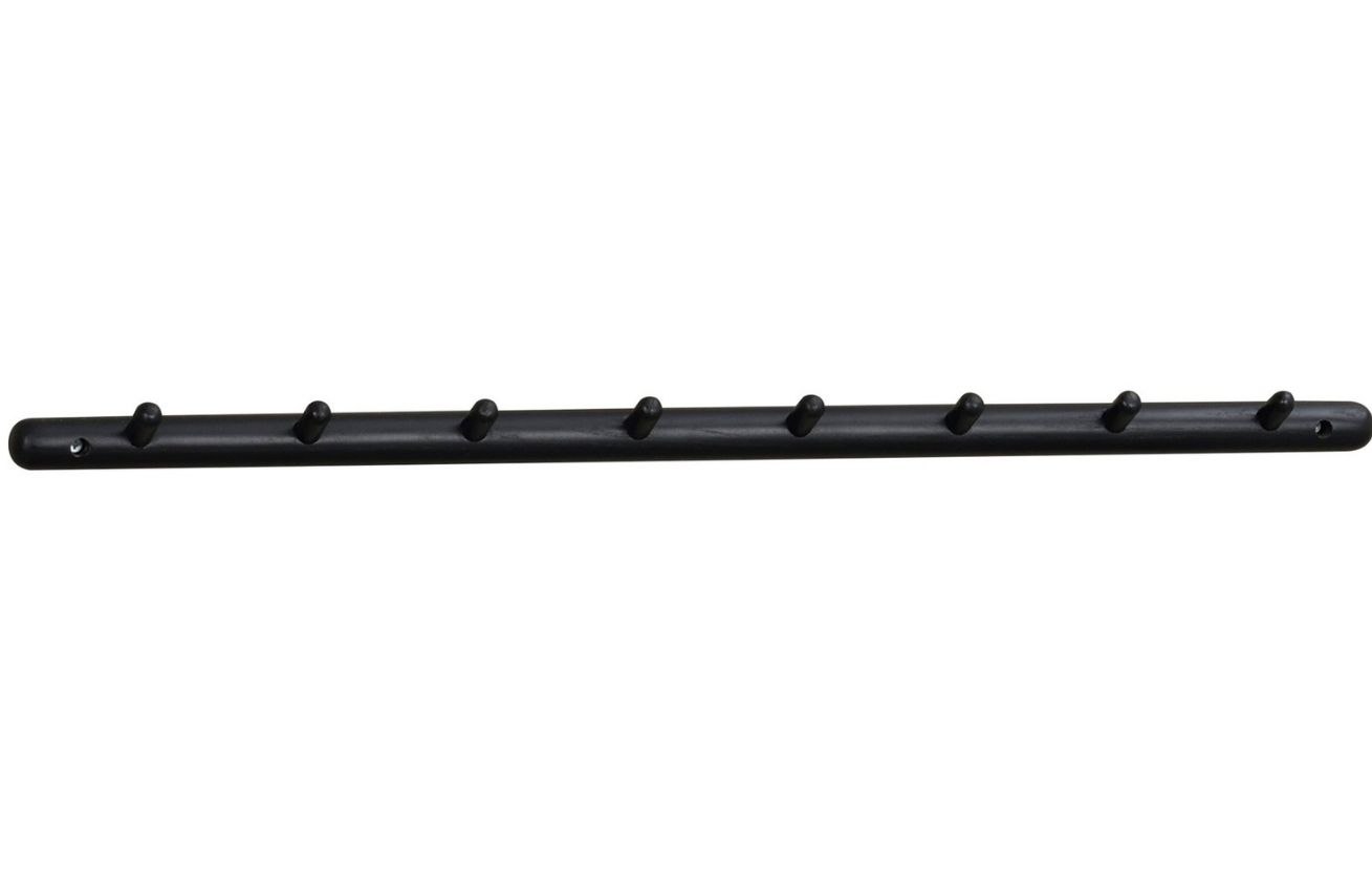 Černý dubový nástěnný věšák ROWICO MILFORD 80 cm