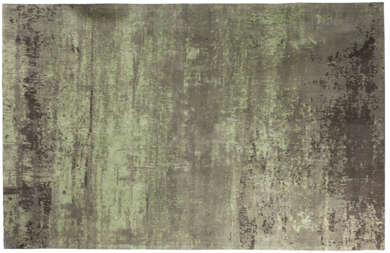 Moebel Living Zeleno béžový bavlněný koberec Nera 240 x 160 cm
