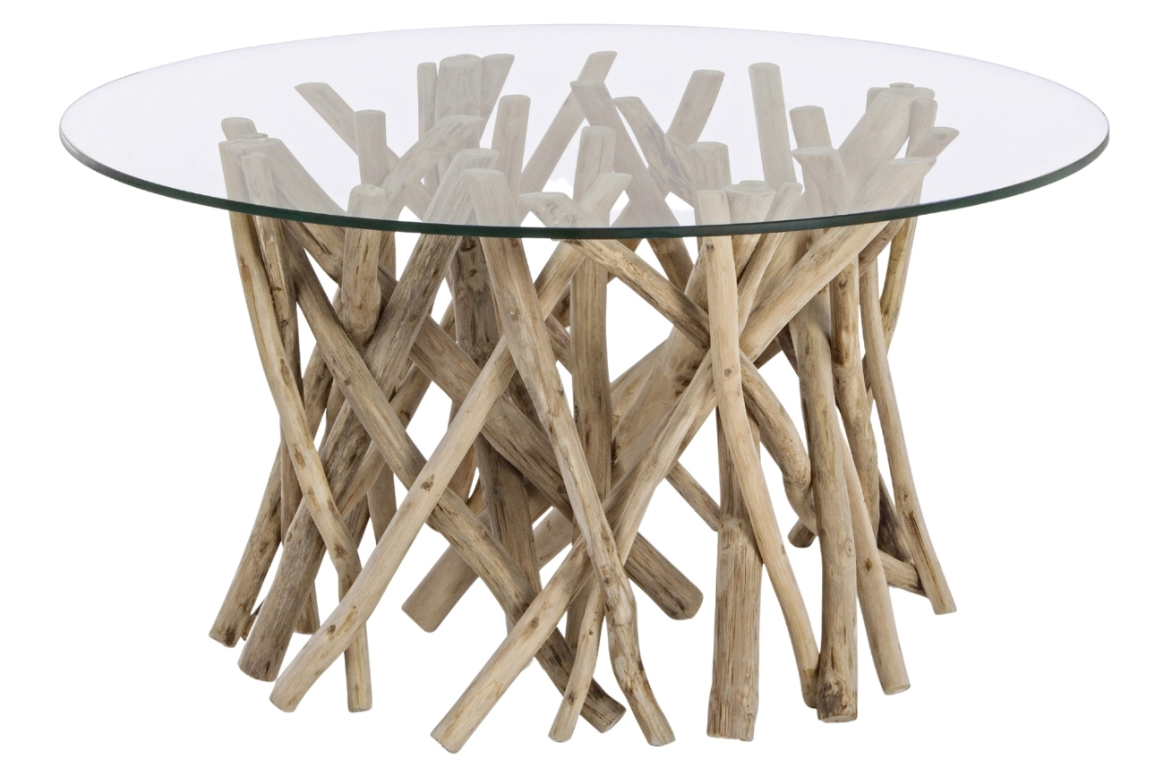 Skleněný konferenční stolek Bizzotto Samina 80 x 80 cm
