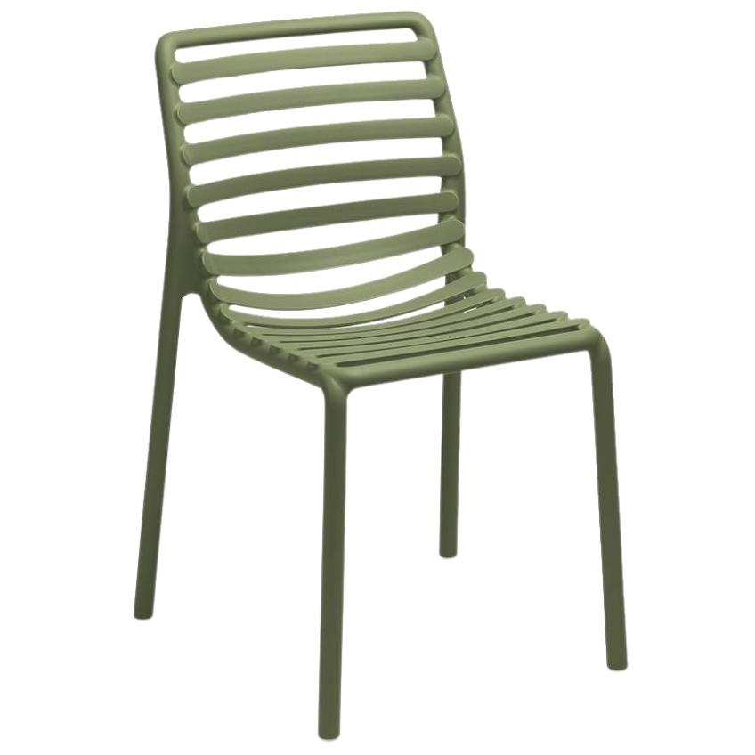 Zelená plastová zahradní židle Nardi Doga