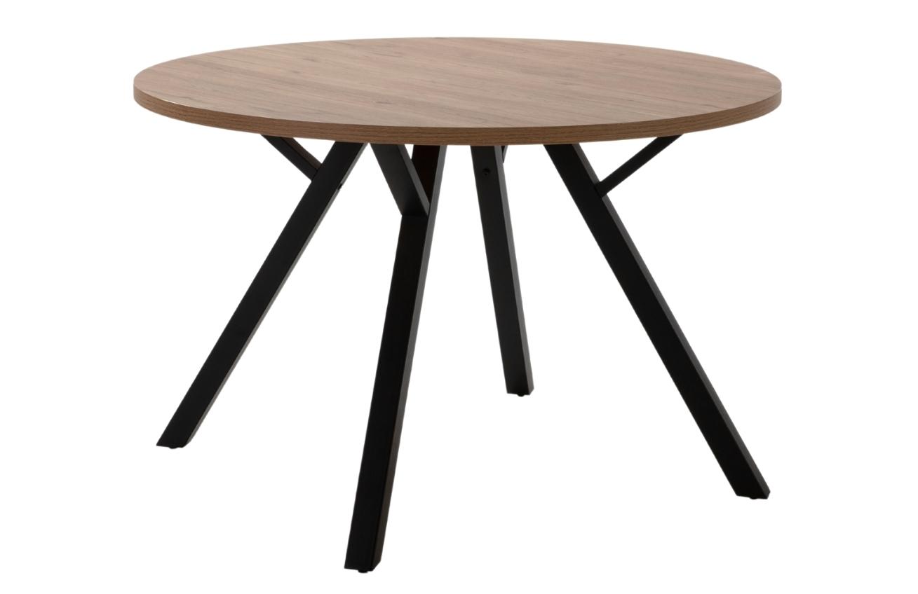 Dubový kulatý jídelní stůl Marckeric Beni 120 cm
