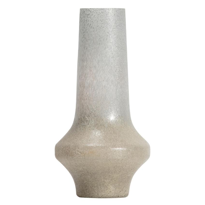 Hoorns Béžová skleněná váza Arn 19 cm