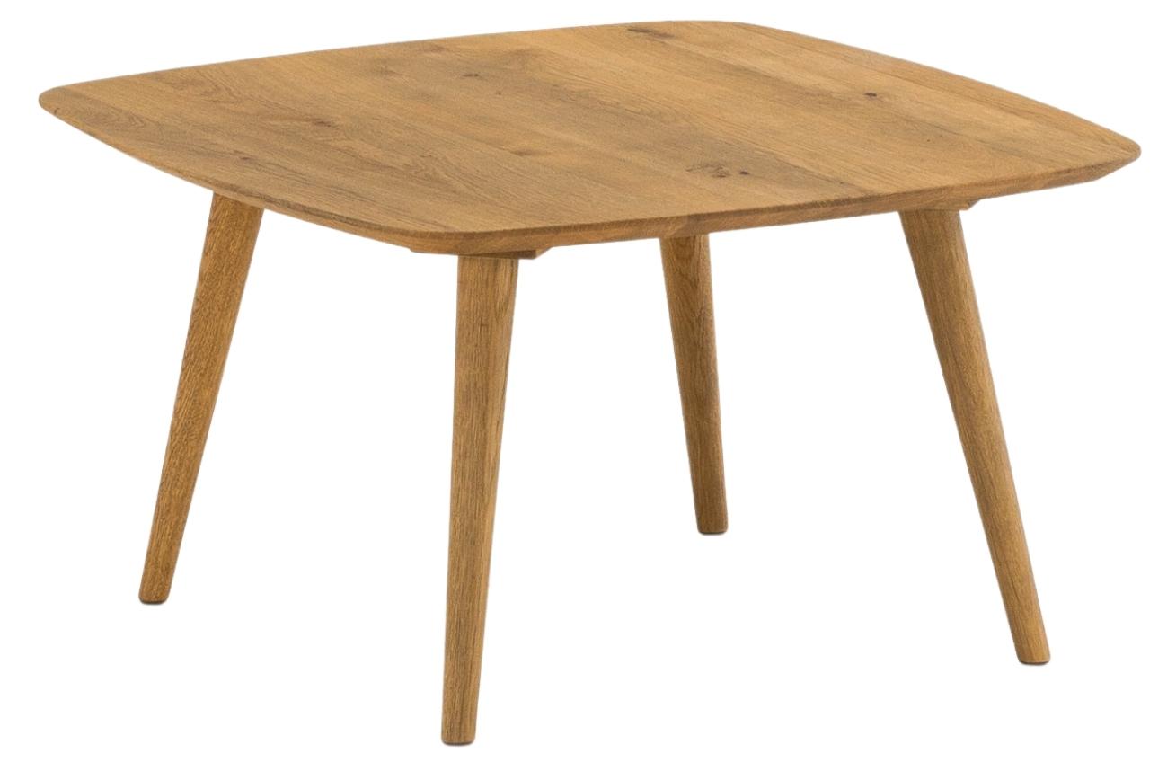 Masivní dubový konferenční stolek Cioata Oslo 60 x 60 cm