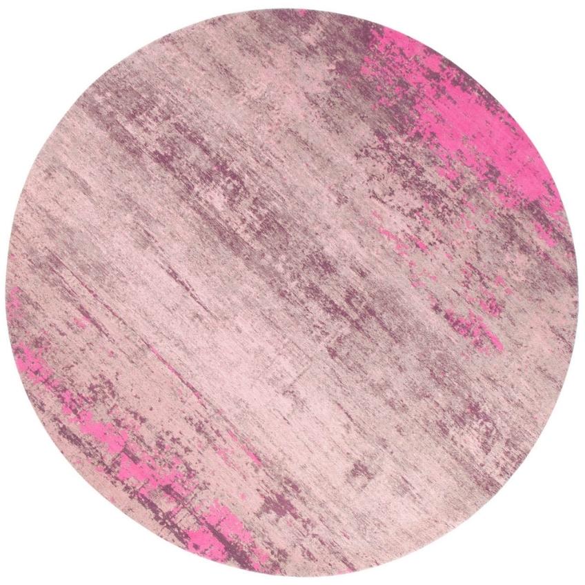 Moebel Living Růžový bavlněný koberec Charlize 150 cm