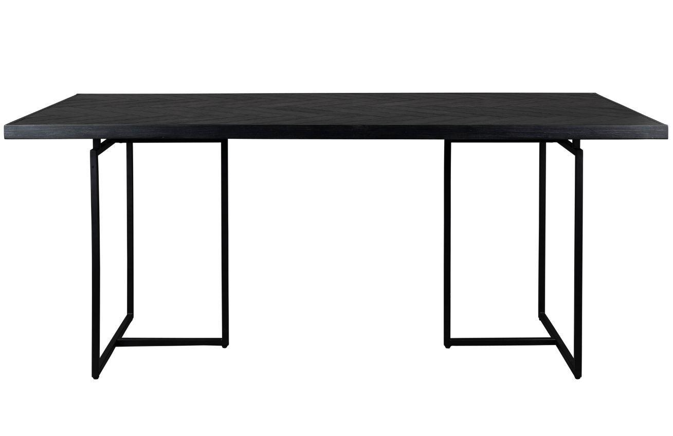 Černý dřevěný jídelní stůl DUTCHBONE Class 180 x 90 cm
