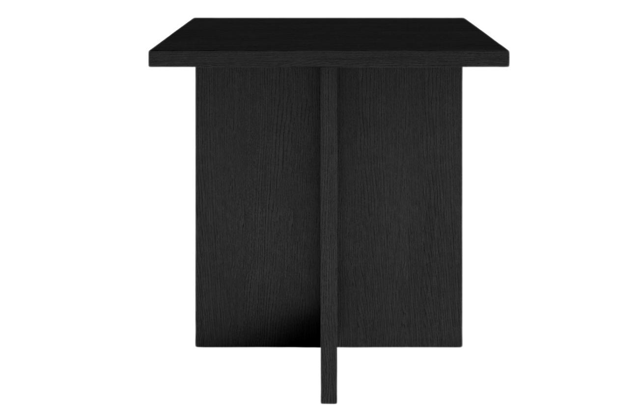 Černý dubový konferenční stolek MOJO MINIMAL 45 x 40 cm