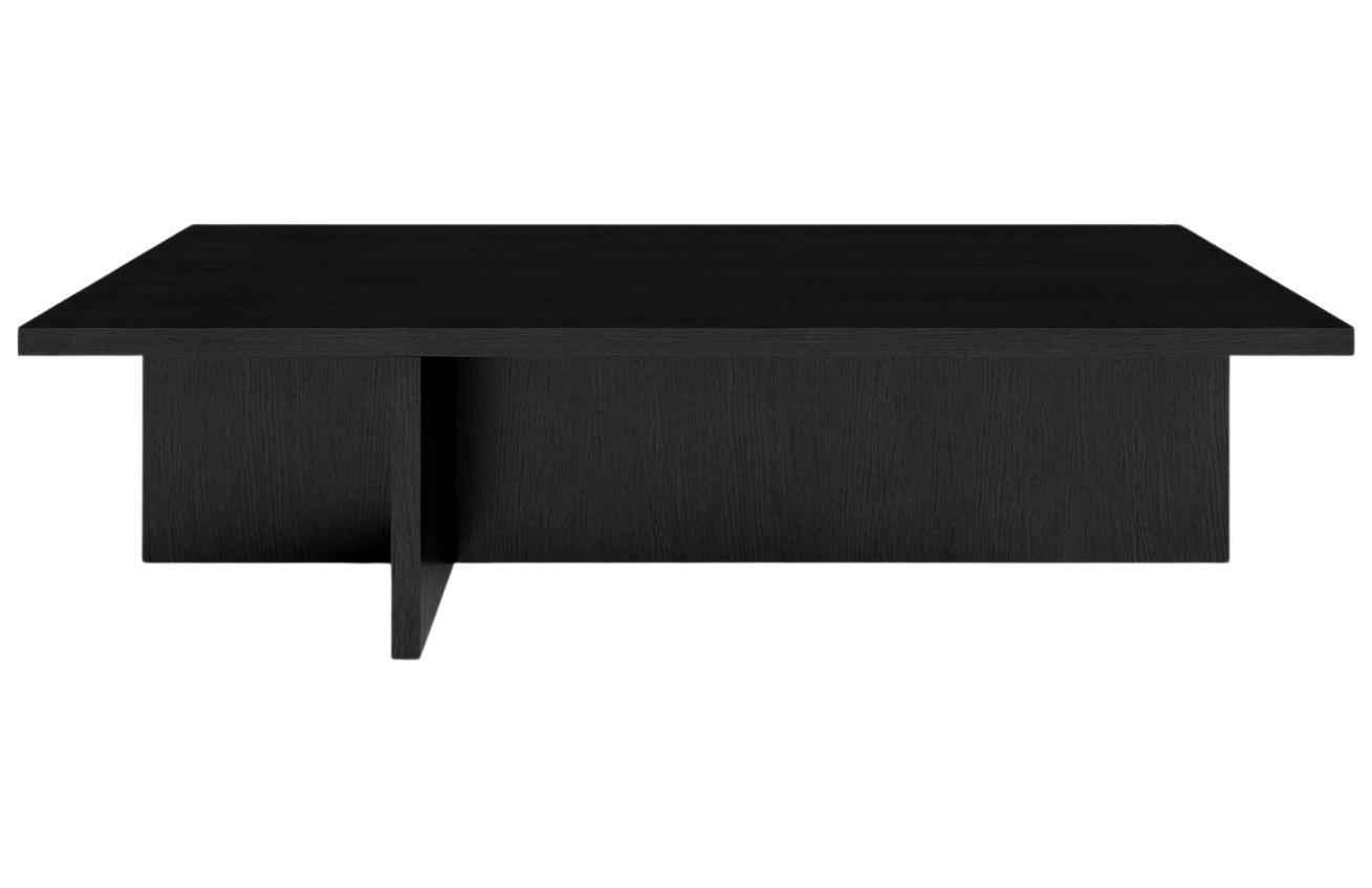 Černý dubový konferenční stolek MOJO MINIMAL II. 119 x 59 cm