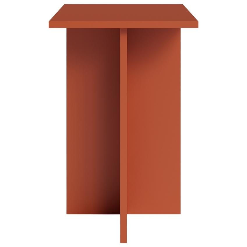 Červený vysoký odkládací stolek MOJO MINIMAL 45 x 40 cm