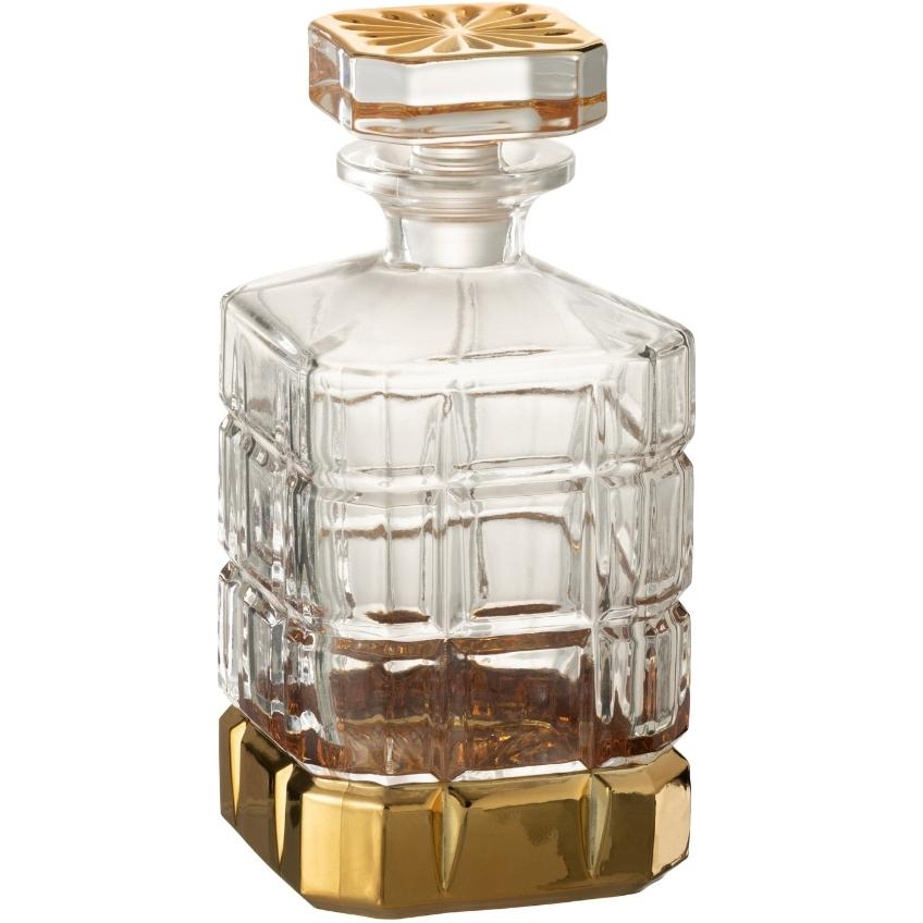 Skleněná karafa na whisky J-Line Luxol 900 ml
